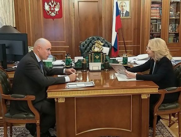 О программах соцсферы Липецкой области губернатор доложил в Москве
