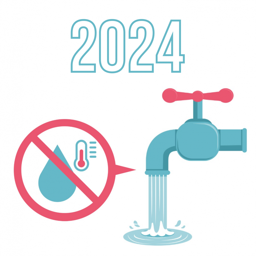 График отключения горячей воды в Липецке на 2024 год