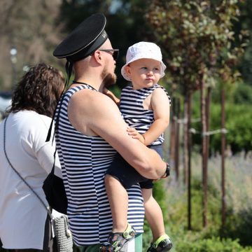 Липецк отметил День ВМФ на площади Петра