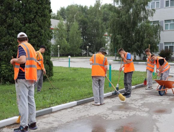 липецкцемент Школьникам нашли работу на лето