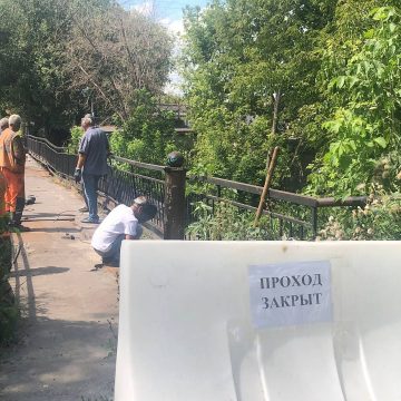 На Соколе закрывают мост