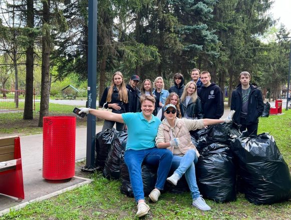 «Зелёный» человек в городе