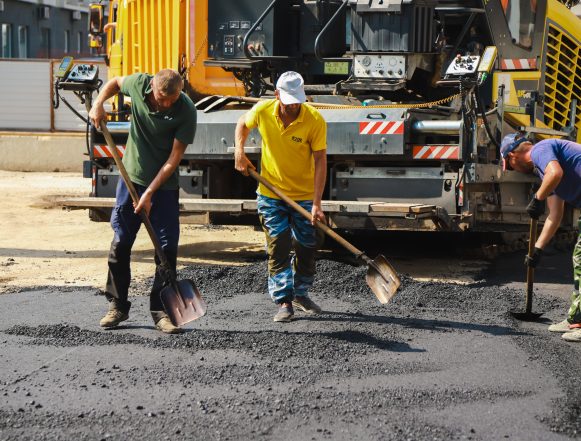 ремонт дорог Квадратные метры