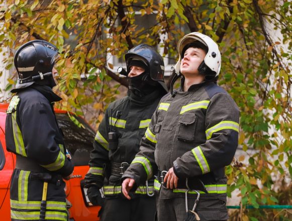 сняли кота с дерева зайчик 8 ноября 2024 мчс и го и чс (16)_2 За выходные пожарные в Липецке выезжали на пять возгораний