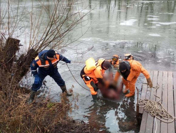Тело жертвы тонкого льда выловили в реке в Липецке