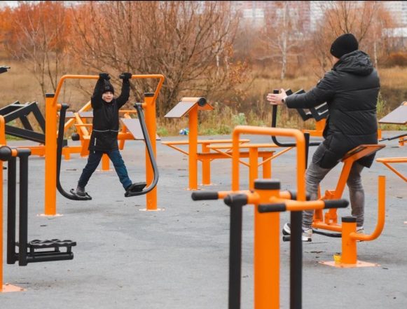 парк молодёжный Комфорт. Порядок. Безопасность.