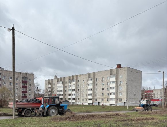 ремонт дороги Паводок на улице Базарной