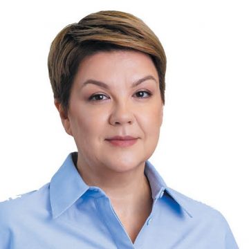 Евгения Фрай поздравила липчан от имени депутатов с 80-летием Великой Победы!