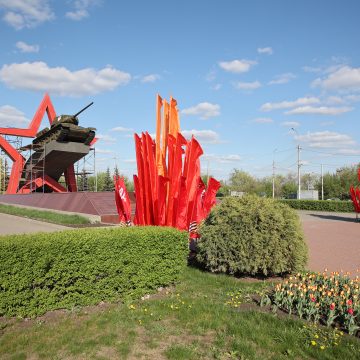 В 14 часов откроют движение в районе памятника Танкистам в Липецке