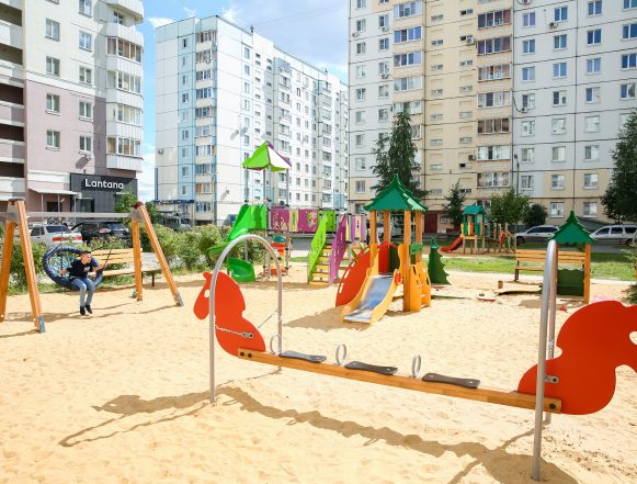 детская площадка В двойном размере