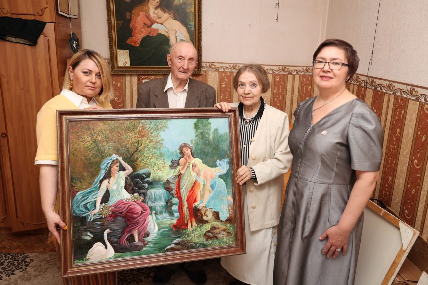 Подарок ветерана