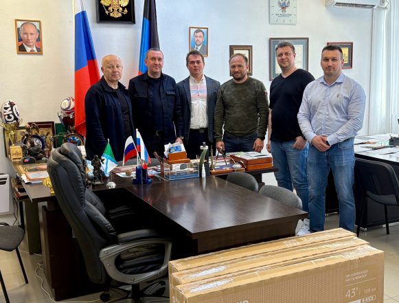 Каменецкий Рабочая встреча с Врио главы Мариуполя