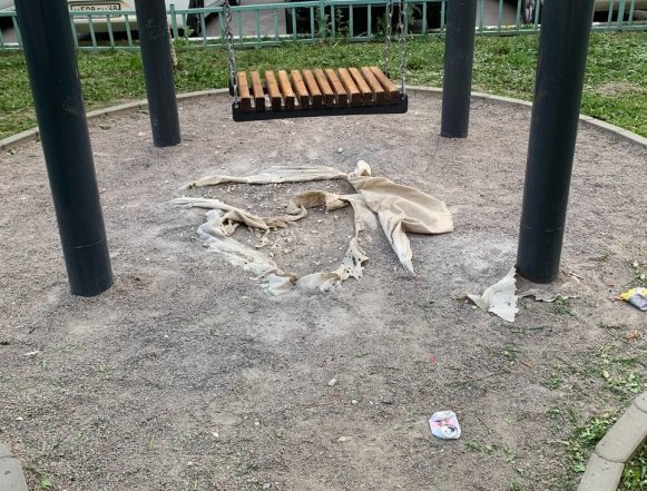 покрытие Погорелов Повреждённое покрытие
