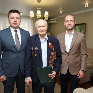 Встреча со столетним ветераном