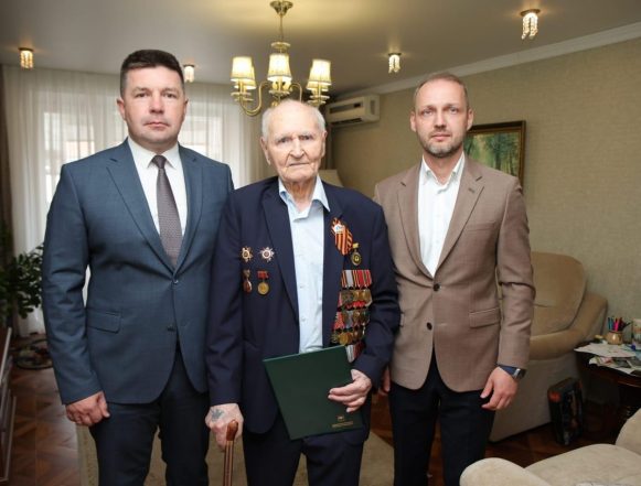 ченцов понамарев фото Встреча со столетним ветераном