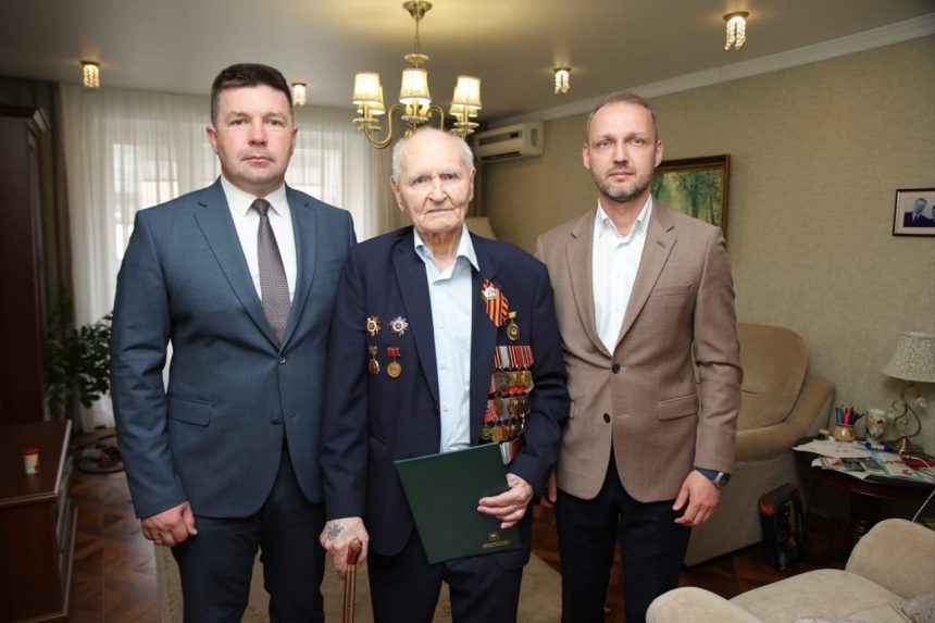 Встреча со столетним ветераном