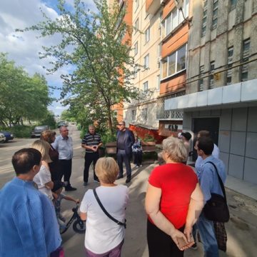 Благоустройство придомовых территорий 24-го микрорайона