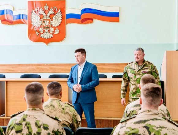 ченцов омон Бойцы из липецкого ОМОНа отправились в зону СВО