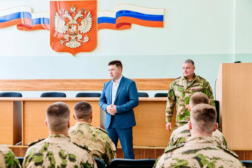 Бойцы из липецкого ОМОНа отправились в зону СВО