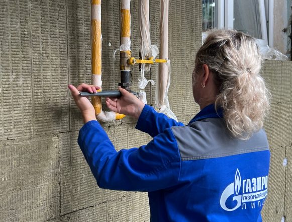 газ мкд В 11 из 13 запланированных домов установили новые трубопроводы для газа