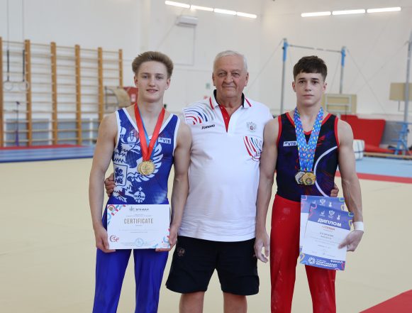 Поленников, Гусев, Мусин В составе сборной