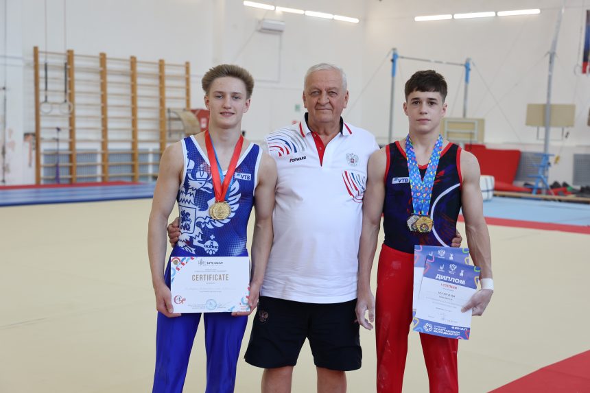 Поленников, Гусев, Мусин В составе сборной