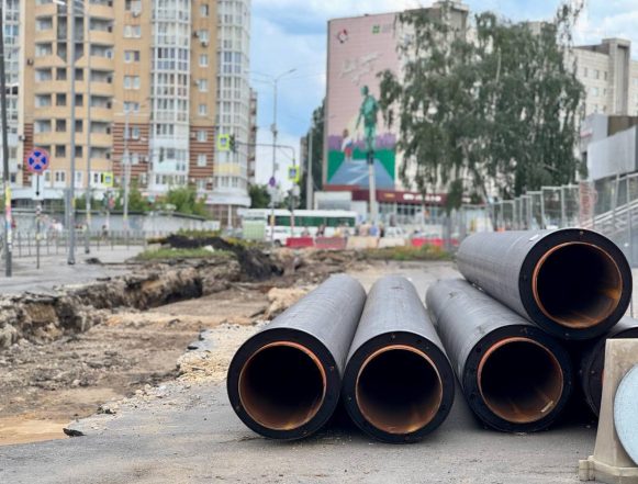 На площади Победы стартовал третий этап реконструкции теплосети
