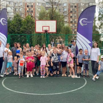 На бульваре Есенина устроили праздник для детей
