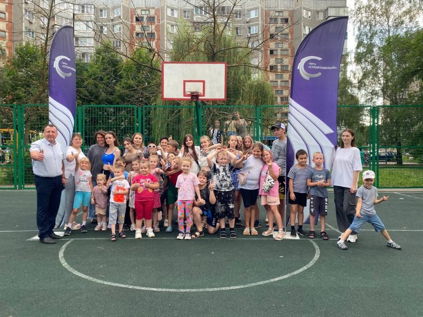На бульваре Есенина устроили праздник для детей