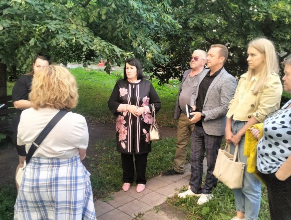 Благоустройство пешеходной дороги