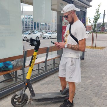 «Кирпич» для самоката