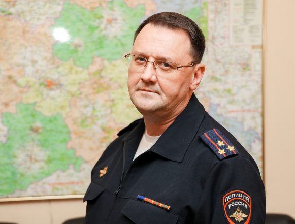 Андрей Панасович поздравил липчан с наступающими праздниками от имени Госавтоинспекции