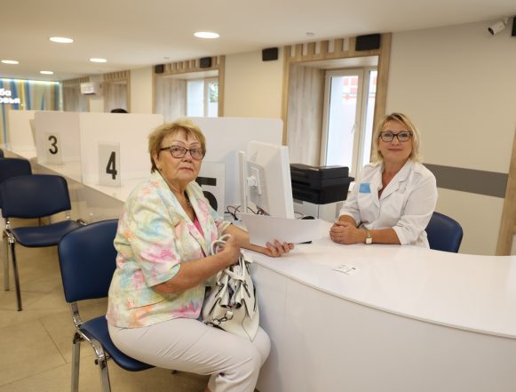 поликлиника 4 гагарина артамонов волкорезов пн (12)_2 Поликлинику на Гагарина открыли после капремонта