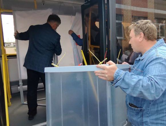 В случае угрозы минирования участка для выборов, голосование перенесут в автобус