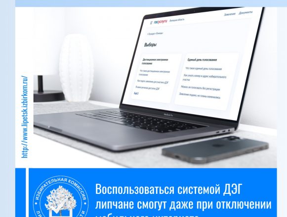 Места с бесплатным доступом в интернет для голосования через ДЭГ в Липецке