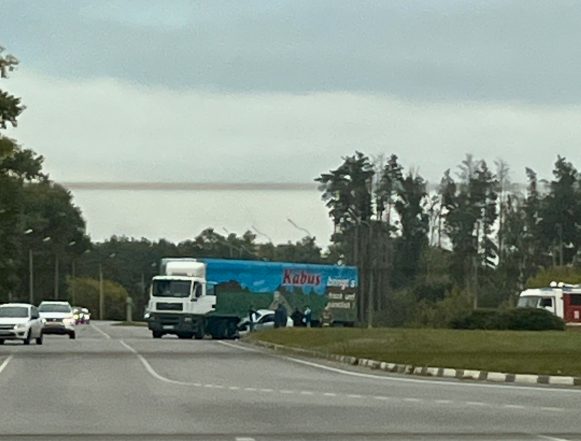 На кольце у ОЭЗ «Липецк» жёсткое ДТП с легковушкой и фурой