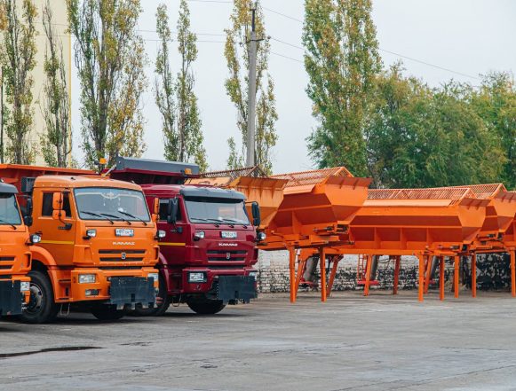 подготовка к зиме техника пресс 40 тысяч тонн песко-соляной смеси понадобится Липецку, чтобы пережить эту зиму