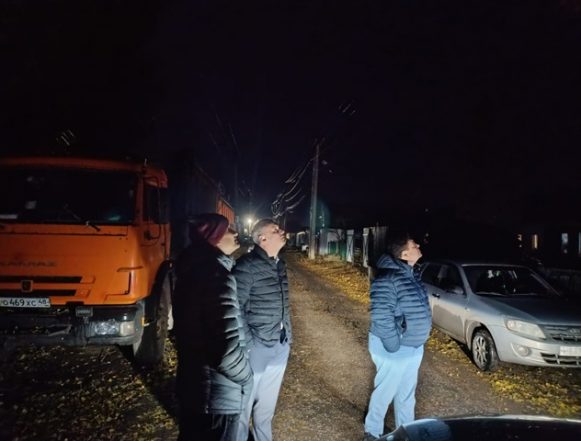 На 10-й Шахте новые светильники