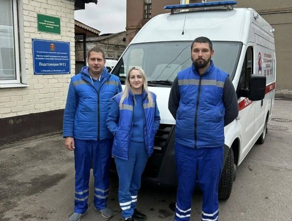 В машине скорой помощи в Липецке родилась малышка из Лебедяни