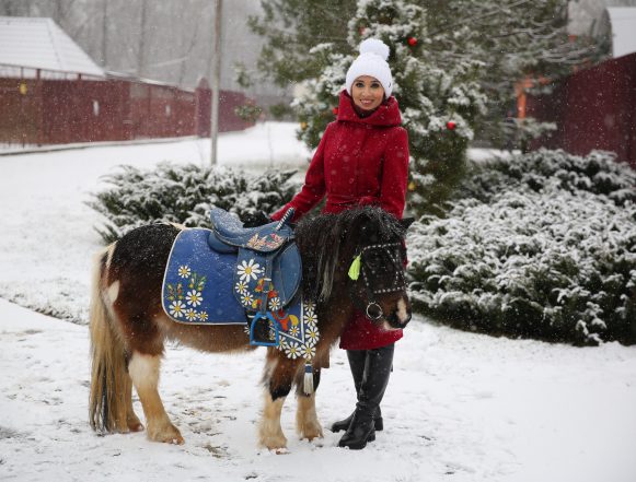 В Новый год на коне