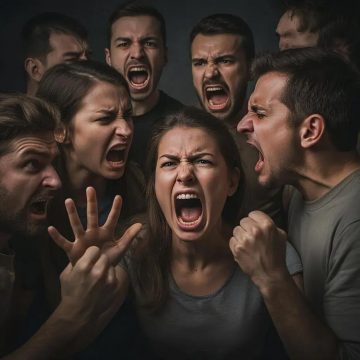 люди ругаются ии Зашейте рот от матерщины!