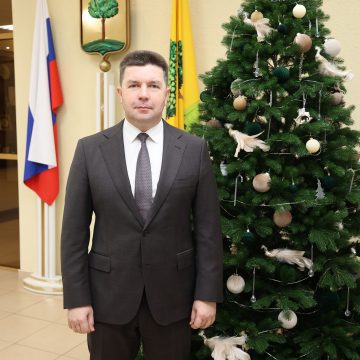 Предновогоднее поздравление от главы города