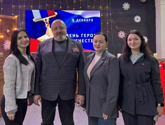 попов фото Диалог со школьниками