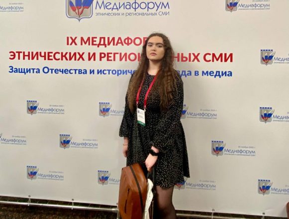 ШМЖ победитель Студентка липецкого отделения ШМЖ принимает участие в медиафоруме в Москве