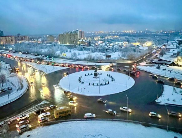 На термометре — Новый год