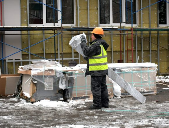 Сразу в нескольких школах Липецка ведётся капремонт