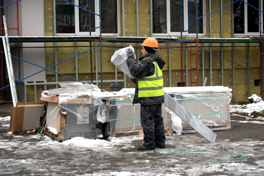 Сразу в нескольких школах Липецка ведётся капремонт