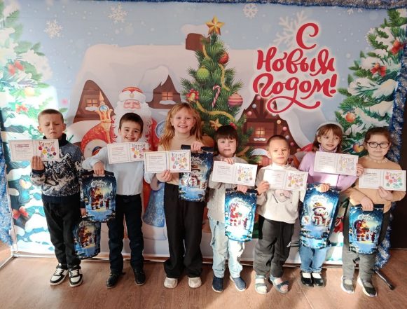 Подарки детям ДНР