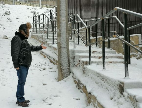 Смонтированные ограждения