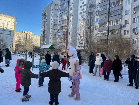 Праздник на районе